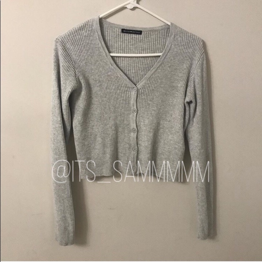 heather gray shannon sweater